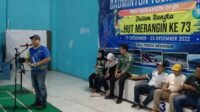 Tournamen PBSI “Merangin Open” di Meriahkan Pebulu Tangkis  Nasional