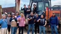 Aparat Tangkap Lima Pelaku PETI, Dan Satu Unit Exavator