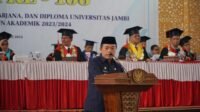 Al Haris Hadiri Rapat Senat Program Doktor, Magister, dan Profesi Sarjana di Unja