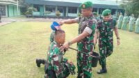 Melalui Prosesi Adat, Dandim 0420/Sarko Letkol Inf Suyono S.Sos Sambut Warga Baru