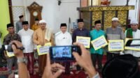 Al Haris Gelontorkan Rp 270 Juta Bangunkan Masjid dan Mushola di Kabupaten Bungo