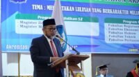 Hadiri Wisuda Diploma Unbari, Sekda Sudirman:Pemprov Terus Bersinergi Tingkat SDM
