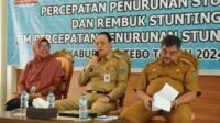 Pj Bupati Tebo Varial Buka Rakor Penanganan Stunting