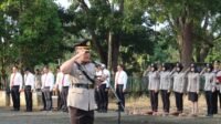 Hari Bhayangkara ke-78, Polres Merangin Upacara dan Tabur Bunga di Taman Makam Pahlawan Bangko