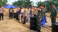 Meriahkan Hari Bhayangkara Ke-78 Dandim 0420/Sarko Gelar Lomba Menembak