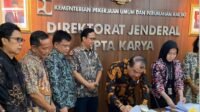 Pemkab Merangin Tandatangani Naskah Hibah di Kementrian PUPR Jakarta