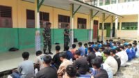 TNI Kenalkan Tentang Bela Negara Kepada Siswa SMK N 3 Merangin