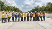 Tinjau Pembangunan Tol Bayung Lingcir Tempino, Al Haris: Progresnya Sudah 92,5 Persen