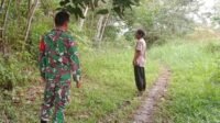 Telusuri Semak Belukar, TNI Semakin Eksis Patroli Karhutla