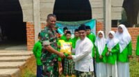 Peduli Pendidikan Ponpes, Dandim 0420/Sarko Salurkan Bantuan Sembako dan Bibit Ikan
