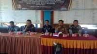 Anggota Kodim Sarko Kawal Rapat Pleno Terbuka Rekapitulasi DPSHP Pilkada Kabupaten Merangin