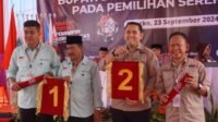KPU Gelar Pencabutan Nomor Urut Paslon Bupati dan Wakil Bupati Merangin