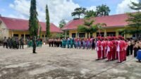 Meriahkan HUT TNI ke 79, Koramil 420-02/Limun Adakan Perlombaan PBB Antar Siswa Siswi SMP seKecamatan Plawan