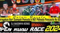 Meriahkan HUT ke – 65 Pemuda Pancasila, MPC PP Merangin Gelar Road Race 2024