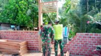 Berkat Anggota Satgas TMMD ke 122 Kodim 0420 Sarko, RTLH Milik Yabani Semakin Cantik