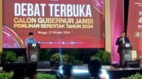 Debat Cagub, Al Haris Wibawa RH Cengengesan