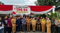Sekda Sudirman Dan Wali Kota Jambi Tinjau Kesiapan Pelaksanaan Tempat Pemungutan Suara