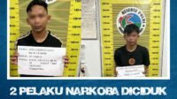 Dua Pelaku Penikmat Narkotika di Tangkap Polisi