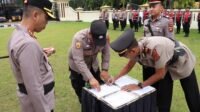 Sertijab,  Sejumlah Perwira Polres Merangin di Ganti