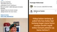 Kecamuk Efesiensi Anggaran Belum Usai, Bupati M. Syukur Dan Waka I DPRD Herman Efendi Perang Status di Medsos