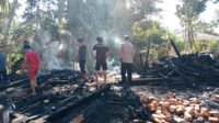 Rumah Lansia di Desa Sekancing Ludes Terbakar