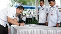 Bupati M Syukur Teken MoU Pemantapan Program MBG