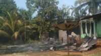 Rumah Milik Bidin Beserta Isinya Ludes di Lahap Api