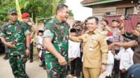Al Haris Dampingi KSAD Resmikan 47 Titik Program TNI AD Manunggal