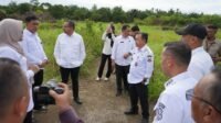 Al Haris Bersama Wakil KSP M. Qodari Tinjau Kesiapan Lokasi Sekolah Rakyat Di Tanjabtim