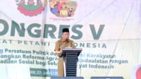 Wagub Sani Dorong Kesejahteraan Petani Dalam Kongres V SPI