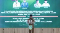 Wagub Abdullah Sani Menghadiri Pelantikan Persatuan Purnawirawan Angkatan Darat
