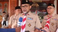 Gubernur Al Haris Dan Sekda Lepas 88 Kontingen Perkemahan Pramuka Berkebutuhan Khusus Tingkat Nasional