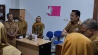 Pasca Pelantikan, Bupati M Syukur Sidak ke Disdik Dan OPD Lainnya