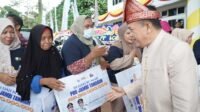 Hari Jadi ke 26, Gubernur Al Haris Hadiahi 51 Unit Bantuan Bedah Rumah ke Masyarakat Tanjabtim
