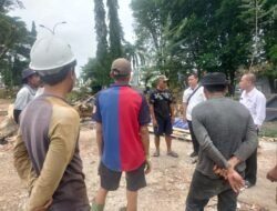 Kangkangi K3, Mediator Hubungan Industrial Kantor DPMPTSP-TK Merangin Warning Pengawas dan Pekerja RTH Eks Kantin PKK