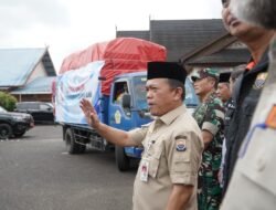 Gubernur AL Haris Lepas Bantuan Kemanusiaan Sebanyak 4,5 Miliar Untuk Bencana Aceh, Sumatra Utara, Dan Sumbar