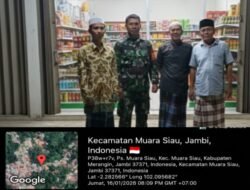 Bersama Masyarakat,TNI Sinergi Menjaga Keamanan