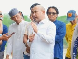 Bupati Bungo Dedy Putra Tinjau Jembatan Putus Dikampung Baru Sepungur