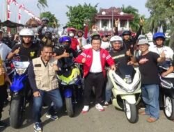Jelang Pringati HUT Provinsi Jambi ke 69, Pemprov Gelar Sunset Riding