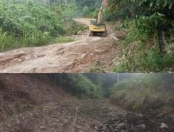 Kontrak Perusahan Diputus, Namun Pekerjaan Jalan Lubuk Beringin-Durian Rambun Terus Dikerjakan