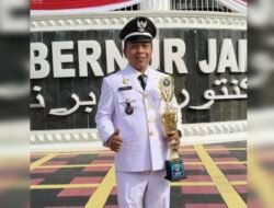 Bupati M. Syukur Takjub, Desa Beringin Sanggul Toreh Prestasi Tinggkat Provinsi Jambi