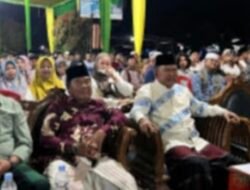 Hadiri Isra’ Mi’Raj Didesa Mentawak, Wabup Khafed Bangga Masyarakat Kompak