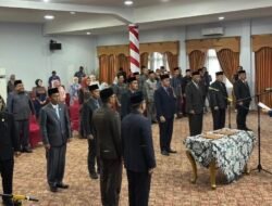 Bupati Merangin M. Syukur Resmi Lantik Depalan Pejabat Eselon II