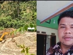 Perangkat Desa Ngaol Cukong PETI Ilegal Menggunakan Excavator