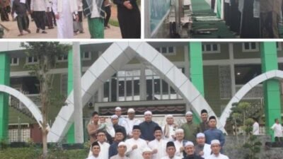 Gubernur Al Haris Dan Wakil Gubernur Abdullah Sani Qiamul Lai Itikaf di Ponpes Darul Arifin