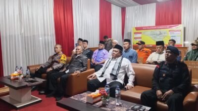 Zoom Meeting Bersama Kapolri dan Panglima TNI,Sekda Sebut Rakaian Takbir di Merangin Berjalan Lancar