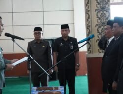 Sekda Dilantik Bupati M. Syukur, Menjadi Ketua Dewas RSUD Kol. Abundjani