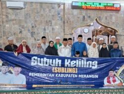 Bupati M. Syukur Launching Program Subuh Keliling