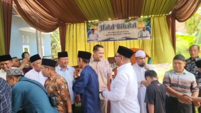 Bupati dan Wabup Hadiri Halalbihalal KBBM Merangin