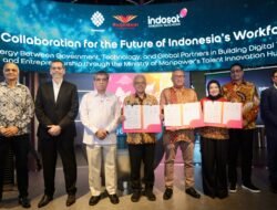 Perkuat Ekosistem Ketenagakerjaan, Kemnaker Teken MoU dengan Wadhwani dan Indosat